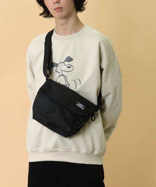 MEI(メイ)の「∴【 MEI / メイ 】20 OLD BASIC MINI MESSENGER メッセンジャーバック ボディバック(ショルダーバッグ・メンズ・ピンク/グリーン/ブラウン/ブラック/パープル/グレー/ベージュ/カーキ・FREE/フリー)」の14枚目の写真