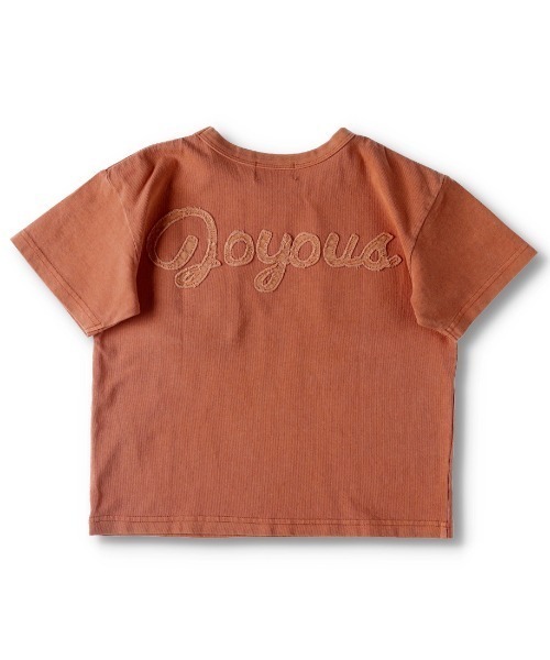 RADCHAP（ラッドチャップ）の「【ペア】ピグメント半袖Tシャツ（Tシャツ/カットソー・キッズ・オレンジ/ブルー・90cm/110cm/100cm/120cm/130cm/140cm/150cm）」の7枚目の写真