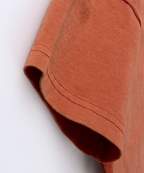 RADCHAP（ラッドチャップ）の「【ペア】ピグメント半袖Tシャツ（Tシャツ/カットソー・キッズ・オレンジ/ブルー・90cm/110cm/100cm/120cm/130cm/140cm/150cm）」の10枚目の写真