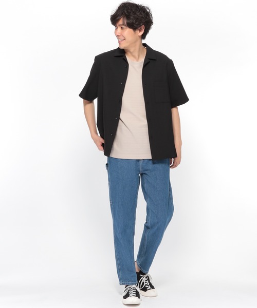 LAKOLE（ラコレ）の「ドライタッチツイルシャツ / LAKOLE（シャツ/ブラウス・メンズ・ベージュ/オリーブ/ブラック・LARGE/SMALL/X-LARGE/MEDIUM）」の16枚目の写真