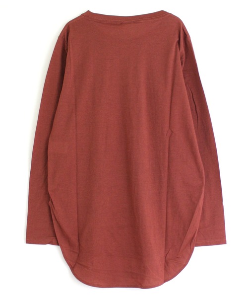 RNA-N(アールエヌエーエヌ)の「M1434 コットンナイロンシアーロンT(Tシャツ/カットソー・レディース・ホワイト/ブラウン/ブルー/グレイッシュベージュ・MEDIUM)」の10枚目の写真