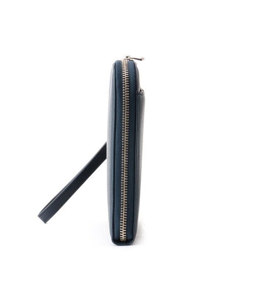 tk.TAKEO KIKUCHI（ティーケータケオキクチ）の「サフィアーノミニクラッチバッグ（クラッチバッグ・メンズ・ブラック/ネイビー/ベージュ・00）」の10枚目の写真