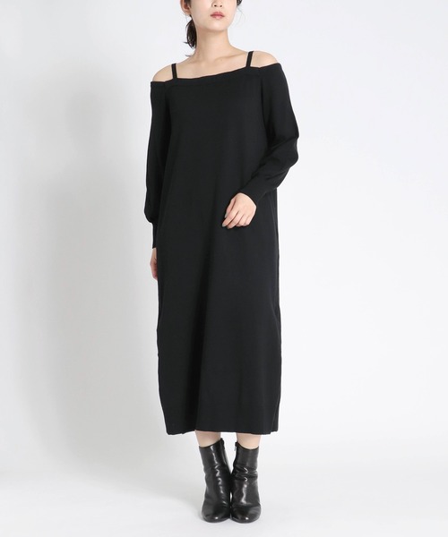 DRESSLAVE(ドレスレイブ)の「cotton cashmere cami dress DRESSLAVE(ドレスレイブ)の「cotton cashmere cami dress