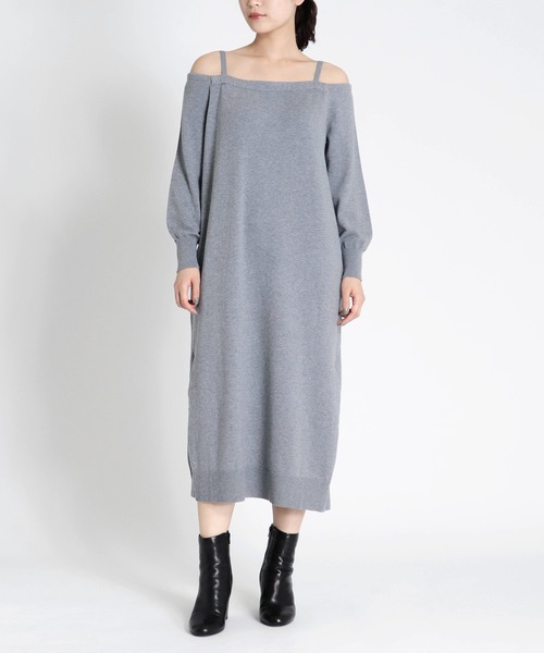 DRESSLAVE(ドレスレイブ)の「cotton cashmere cami dress DRESSLAVE(ドレスレイブ)の「cotton cashmere cami dress