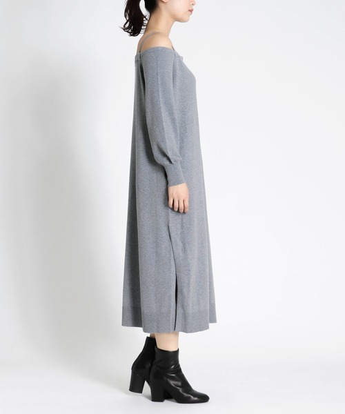 DRESSLAVE(ドレスレイブ)の「cotton cashmere cami dress DRESSLAVE(ドレスレイブ)の「cotton cashmere cami dress
