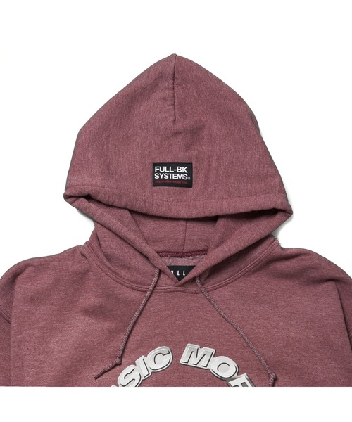 FULL-BK（フルビーケー）の「METAL LOGO HOODIE 02（パーカー・メンズ・ブルー/パープル・LARGE/X-LARGE/MEDIUM）」の5枚目の写真