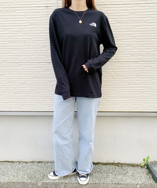 THE NORTH FACE（ザノースフェイス）の「【THE NORTH FACE】 ザ・ノース・フェイス 長袖 Tシャツ ロンT（Tシャツ/カットソー・レディース・ブラック/ネイビー/グレー・S/M/XL/XXL/L）」の6枚目の写真