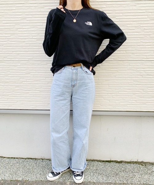 THE NORTH FACE（ザノースフェイス）の「【THE NORTH FACE】 ザ・ノース・フェイス 長袖 Tシャツ ロンT（Tシャツ/カットソー・レディース・ブラック/ネイビー/グレー・S/M/XL/XXL/L）」の11枚目の写真