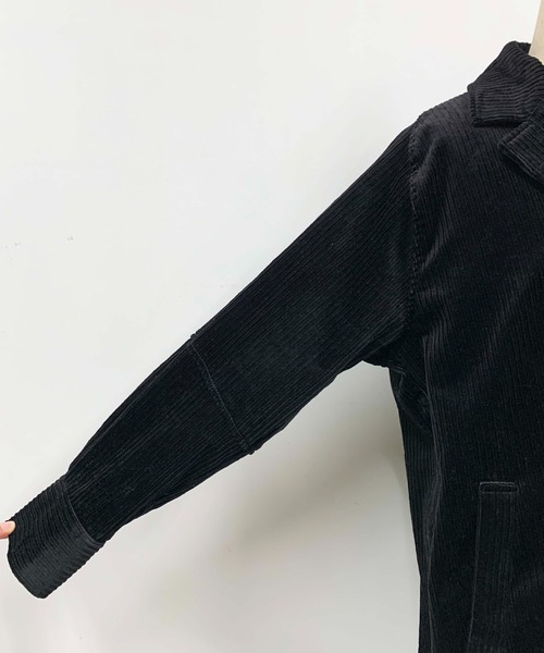 PICCIN（ピッチン）の「コーデュロイオーバーコート（その他アウター・レディース・ブラック/ブルー/アイボリー・M）」の13枚目の写真