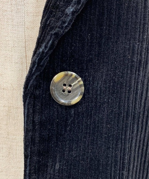 PICCIN（ピッチン）の「コーデュロイオーバーコート（その他アウター・レディース・ブラック/ブルー/アイボリー・M）」の16枚目の写真