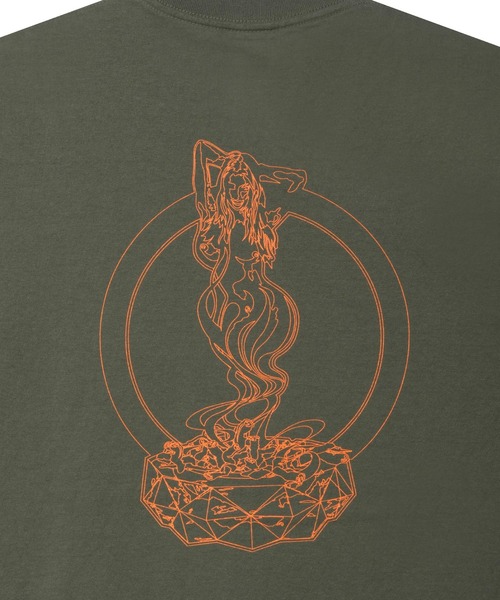 Back Channel（バックチャンネル）の「DANCER T（Tシャツ/カットソー・メンズ・ブラック/ネイビー/オリーブドラブ・MEDIUM/LARGE/X-LARGE/XX-LARGE/SMALL）」の17枚目の写真