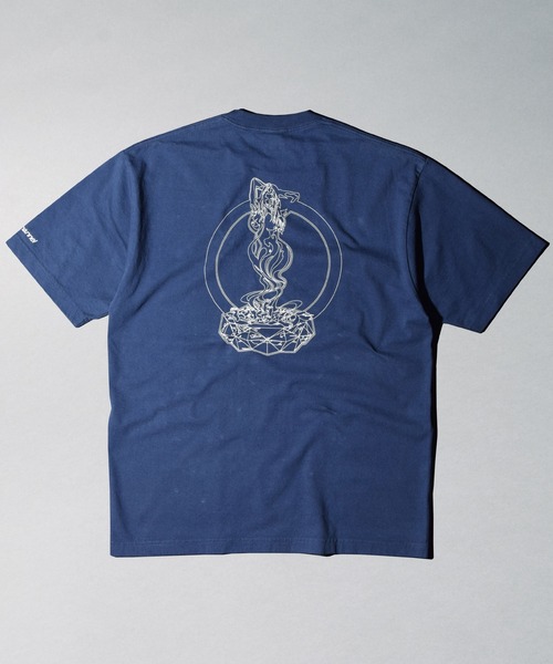 Back Channel（バックチャンネル）の「DANCER T（Tシャツ/カットソー・メンズ・ブラック/ネイビー/オリーブドラブ・MEDIUM/LARGE/X-LARGE/XX-LARGE/SMALL）」の7枚目の写真