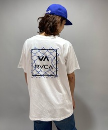 RVCA/ルーカ ボックスロゴ バックプリントTシャツ BB041-203