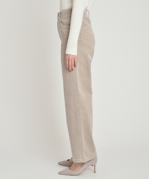 YANUK（ヤヌーク）の「ワイドストレート コーデュロイトラウザー LILITH (リリス)（その他パンツ・レディース・ブラウン/グレー/グレイッシュベージュ・24inch/25inch/26inch/27inch/23inch/22inch/21inch）」の20枚目の写真