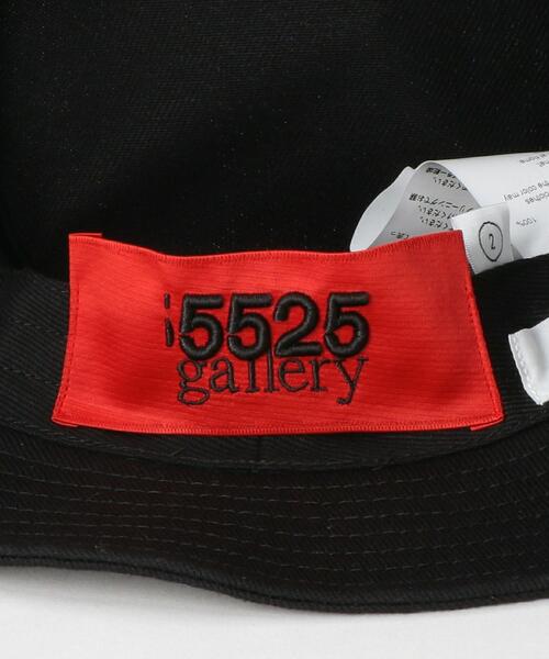 5525Gallery×KIJIMA TAKAYUKI（ゴーゴーニーゴーギャラリーカケルキジマタカユキ）の「＜5525gallery × KIJIMA TAKAYUKI＞ BUCKET HAT/ハット（ハット・メンズ・ブラック・2）」の4枚目の写真