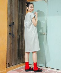 MILKFED. | SPLIT NECK S/S SWEAT DRESS(ワンピース)