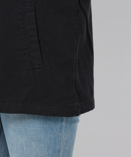 GLOBAL WORK（グローバルワーク）の「ミリタリーシャツブルゾン/930455（ブルゾン・レディース・ダークグレー/カーキ・FREE）」の4枚目の写真