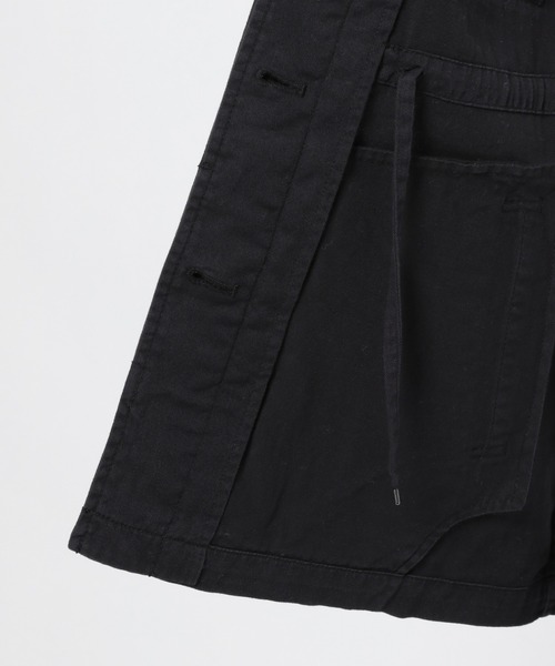 GLOBAL WORK（グローバルワーク）の「ミリタリーシャツブルゾン/930455（ブルゾン・レディース・ダークグレー/カーキ・FREE）」の8枚目の写真