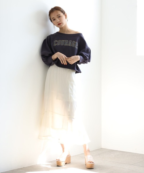 one after another NICE CLAUP（ワンアフターアナザーナイスクラップ）の「アソートキャミソールワンピース（ワンピース・レディース・グレー/アイボリー/ブラック系その他/ベージュ系その他・FREE）」の13枚目の写真