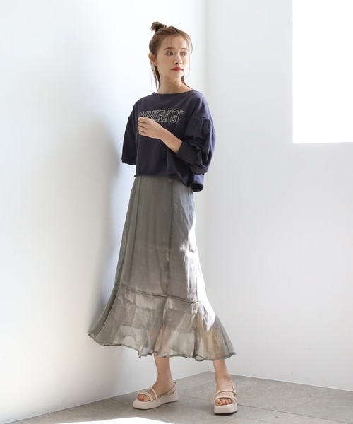 one after another NICE CLAUP（ワンアフターアナザーナイスクラップ）の「アソートキャミソールワンピース（ワンピース・レディース・グレー/アイボリー/ブラック系その他/ベージュ系その他・FREE）」の19枚目の写真