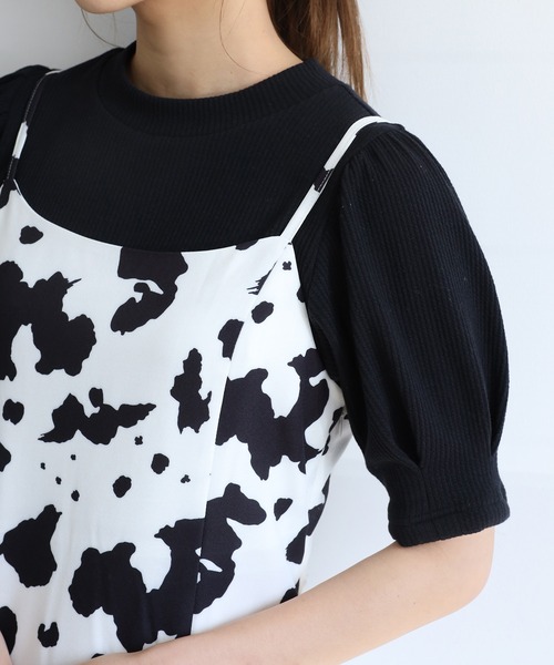 one after another NICE CLAUP（ワンアフターアナザーナイスクラップ）の「アソートキャミソールワンピース（ワンピース・レディース・グレー/アイボリー/ブラック系その他/ベージュ系その他・FREE）」の14枚目の写真