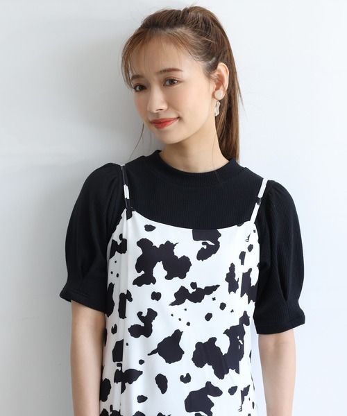 one after another NICE CLAUP（ワンアフターアナザーナイスクラップ）の「アソートキャミソールワンピース（ワンピース・レディース・グレー/アイボリー/ブラック系その他/ベージュ系その他・FREE）」の10枚目の写真