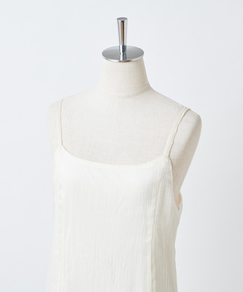 one after another NICE CLAUP（ワンアフターアナザーナイスクラップ）の「アソートキャミソールワンピース（ワンピース・レディース・グレー/アイボリー/ブラック系その他/ベージュ系その他・FREE）」の16枚目の写真