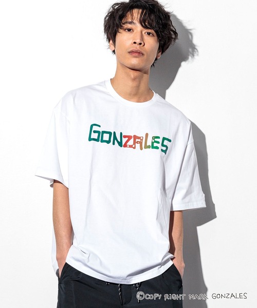Mark Gonzales（マーク・ゴンザレス）の「Mark Gonzales(マーク ゴンザレス)イラストプリントハーフスリーブカットソー×7type（Tシャツ/カットソー・メンズ・ホワイト系7/ブラック系7/ブラック系1/ホワイト系1/ホワイト系3/ホワイト系4/ブラック系3/ブラック系5/ホワイト系6/ブラック系4/ホワイト系5/ブラック系6/ブラック系2/ホワイト系2/ホワイト系その他/ホワイト系8/ホワイト系9/ブラック系その他/ブラック系8/ブラック系9・M/L/XL）」の4枚目の写真