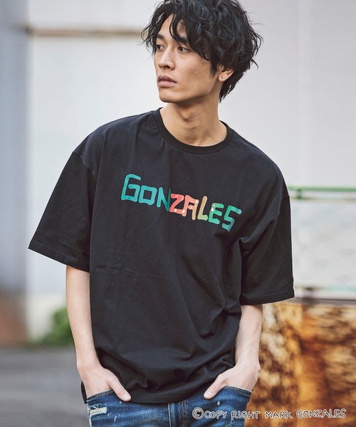 Mark Gonzales（マーク・ゴンザレス）の「Mark Gonzales(マーク ゴンザレス)イラストプリントハーフスリーブカットソー×7type（Tシャツ/カットソー・メンズ・ホワイト系7/ブラック系7/ブラック系1/ホワイト系1/ホワイト系3/ホワイト系4/ブラック系3/ブラック系5/ホワイト系6/ブラック系4/ホワイト系5/ブラック系6/ブラック系2/ホワイト系2/ホワイト系その他/ホワイト系8/ホワイト系9/ブラック系その他/ブラック系8/ブラック系9・M/L/XL）」の13枚目の写真