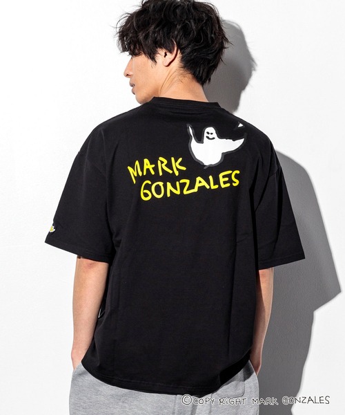 Mark Gonzales（マーク・ゴンザレス）の「Mark Gonzales(マーク ゴンザレス)イラストプリントハーフスリーブカットソー×7type（Tシャツ/カットソー・メンズ・ホワイト系7/ブラック系7/ブラック系1/ホワイト系1/ホワイト系3/ホワイト系4/ブラック系3/ブラック系5/ホワイト系6/ブラック系4/ホワイト系5/ブラック系6/ブラック系2/ホワイト系2/ホワイト系その他/ホワイト系8/ホワイト系9/ブラック系その他/ブラック系8/ブラック系9・M/L/XL）」の16枚目の写真