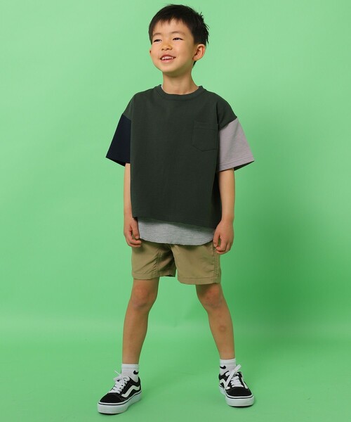 FREAK'S STORE（フリークスストア）の「【WEB限定】KIDSクライミングショーツ（その他パンツ・キッズ・ブラック/オリーブ/ラベンダー/ベージュ/サックスブルー/キャメル・110/140/120/130）」の14枚目の写真