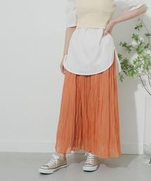 SENSE OF PLACE by URBAN RESEARCH | コットンシルクワッシャースカート(スカート)