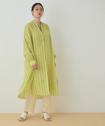 ADAM ET ROPE' | 【KHADI(カディ)】インドコットンシャツワンピース(シャツワンピース)