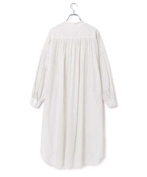 ADAM ET ROPE'（アダムエロペ）の「【KHADI(カディ)】インドコットンシャツワンピース（シャツワンピース・レディース・ピンク/ミント/ホワイト系その他・FREE）」の15枚目の写真