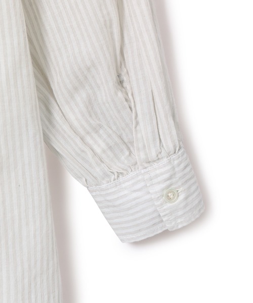 ADAM ET ROPE'（アダムエロペ）の「【KHADI(カディ)】インドコットンシャツワンピース（シャツワンピース・レディース・ピンク/ミント/ホワイト系その他・FREE）」の21枚目の写真