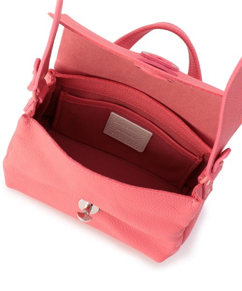 ZANELLATO（ザネラート）の「ZANELLATO / "POSTINA BABY P6" ショルダーストラップ付きミニバッグ（ハンドバッグ・レディース・ピンク・FREE）」の4枚目の写真