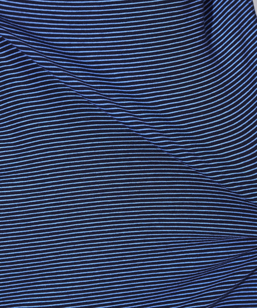 ABAHOUSE(アバハウス)の「【ノンストレス】COTTON LYCRA 圧着 クルーネック 半袖 Tシャツ(Tシャツ/カットソー・メンズ・ホワイト/ダークネイビー/チャコールグレー/ネイビー/ブラック・44/46/48)」の6枚目の写真