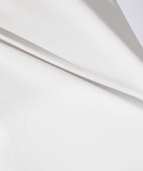 ABAHOUSE(アバハウス)の「【ノンストレス】COTTON LYCRA 圧着 クルーネック 半袖 Tシャツ(Tシャツ/カットソー・メンズ・ホワイト/ダークネイビー/チャコールグレー/ネイビー/ブラック・44/46/48)」の14枚目の写真