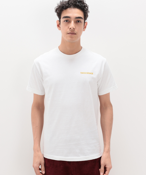 ACME FURNITURE（アクメファニチャー）の「【SUNDAYS BEST/サンデーズ ベスト】TACO SHACK TEE TACO SHACK TEE（Tシャツ/カットソー・レディース・ボルドー/ホワイト・MEDIUM/LARGE）」の19枚目の写真
