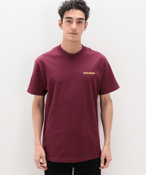 ACME FURNITURE（アクメファニチャー）の「【SUNDAYS BEST/サンデーズ ベスト】TACO SHACK TEE TACO SHACK TEE（Tシャツ/カットソー・レディース・ボルドー/ホワイト・MEDIUM/LARGE）」の20枚目の写真