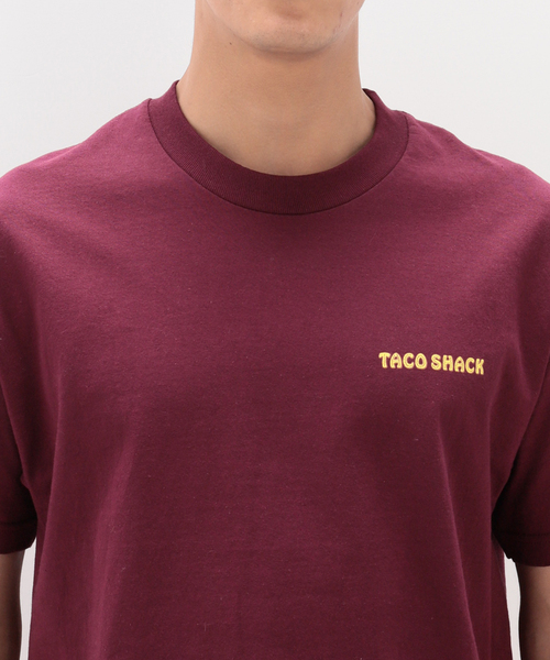 ACME FURNITURE（アクメファニチャー）の「【SUNDAYS BEST/サンデーズ ベスト】TACO SHACK TEE TACO SHACK TEE（Tシャツ/カットソー・レディース・ボルドー/ホワイト・MEDIUM/LARGE）」の5枚目の写真