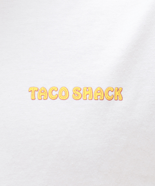ACME FURNITURE（アクメファニチャー）の「【SUNDAYS BEST/サンデーズ ベスト】TACO SHACK TEE TACO SHACK TEE（Tシャツ/カットソー・レディース・ボルドー/ホワイト・MEDIUM/LARGE）」の9枚目の写真