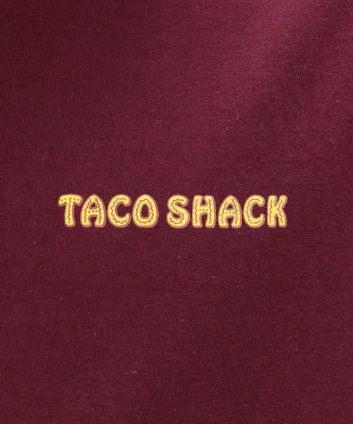 ACME FURNITURE（アクメファニチャー）の「【SUNDAYS BEST/サンデーズ ベスト】TACO SHACK TEE TACO SHACK TEE（Tシャツ/カットソー・レディース・ボルドー/ホワイト・MEDIUM/LARGE）」の10枚目の写真
