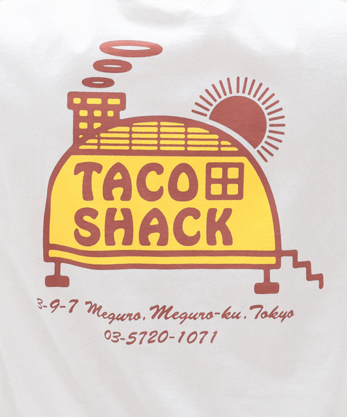 ACME FURNITURE（アクメファニチャー）の「【SUNDAYS BEST/サンデーズ ベスト】TACO SHACK TEE TACO SHACK TEE（Tシャツ/カットソー・レディース・ボルドー/ホワイト・MEDIUM/LARGE）」の11枚目の写真