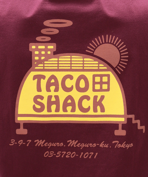 ACME FURNITURE（アクメファニチャー）の「【SUNDAYS BEST/サンデーズ ベスト】TACO SHACK TEE TACO SHACK TEE（Tシャツ/カットソー・レディース・ボルドー/ホワイト・MEDIUM/LARGE）」の12枚目の写真