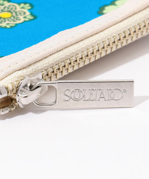 SOULEIADO（ソレイアード）の「SOULEIADO コットンオックス パスポートケース（パスポートケース・レディース・グレー系その他2/ブルー系その他3/イエロー系その他2・FREE）」の5枚目の写真