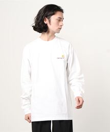 L/S AMERICAN SCRIPT T-SHIRT