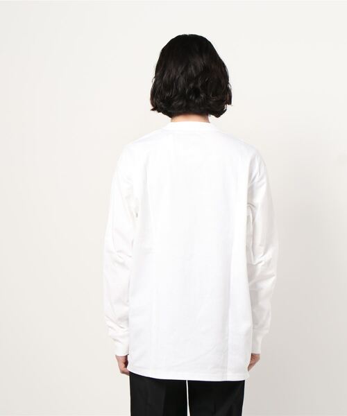 Carhartt WIP(カーハートダブリューアイピー)の「L/S AMERICAN SCRIPT T-SHIRT(Tシャツ/カットソー・メンズ・ライトブラウン/エメラルド/ブルー/ブラック/アッシュ/ホワイト・X-LARGE/X-SMALL/LARGE/XX-LARGE/MEDIUM/SMALL)」の7枚目の写真