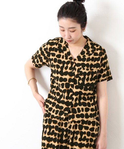 JOURNAL STANDARD - BEACH GOLDビーチ ゴールドBALI TINA SHIRTS BROWN journal standard L'essage（ジャーナルスタンダードレサージュ