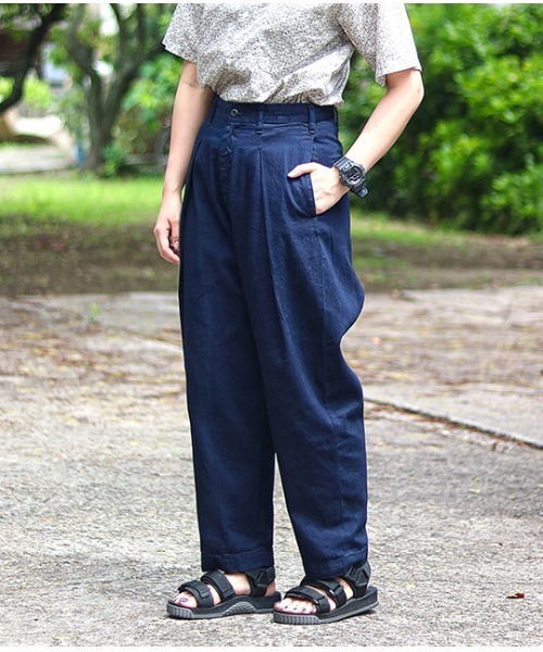 パンツ TEXTURE WE MADE 2 TACK WIDE DENIM 超特価SALE開催！ TEXTURE WE デニムワイドタック テクスチャー